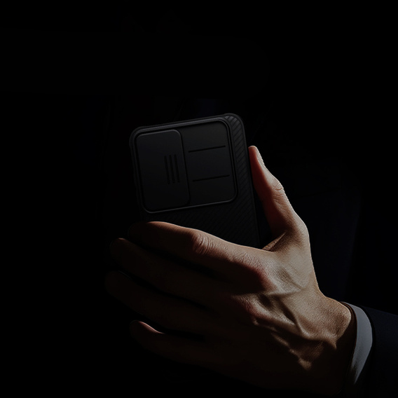 Pouzdro NILLKIN Camshield Pro s krytem fotoaparátu pro Samsung Galaxy A26 5G, černé