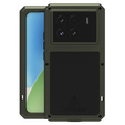 Pouzdro Love Mei pro Xiaomi 15, armored with glass, zelené