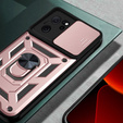 Pouzdro pro Xiaomi 13T / 13T Pro, CamShield Slide, růžové rose gold