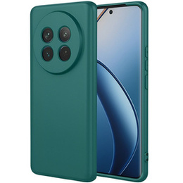 Pouzdro pro Realme 12, Silicone Lite, tmavě zelené