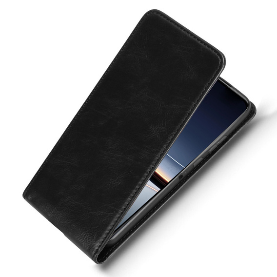 Klopové pouzdro pro Xiaomi Poco F7, Flip, černé