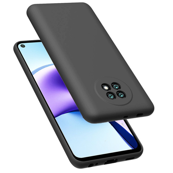 Pouzdro pro Xiaomi Redmi Note 9T 5G, Silicone Lite, černé