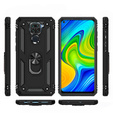 Pancéřové pouzdro pro Xiaomi Redmi Note 9, Nox Case Ring, černé