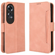 Klopové pouzdro pro Oppo A60, Card Slot, růžové