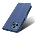 Klopové pouzdro pro T Phone 5G, Wallet Magnet, modré