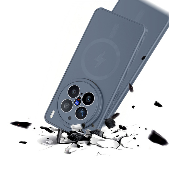 Pouzdro pro Vivo X200 Pro 5G, MagSafe, stříbrné,