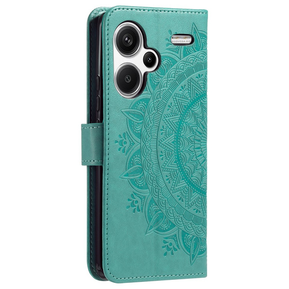 Klopové pouzdro pro Xiaomi Redmi Note 13 Pro+, Mandala, zelené