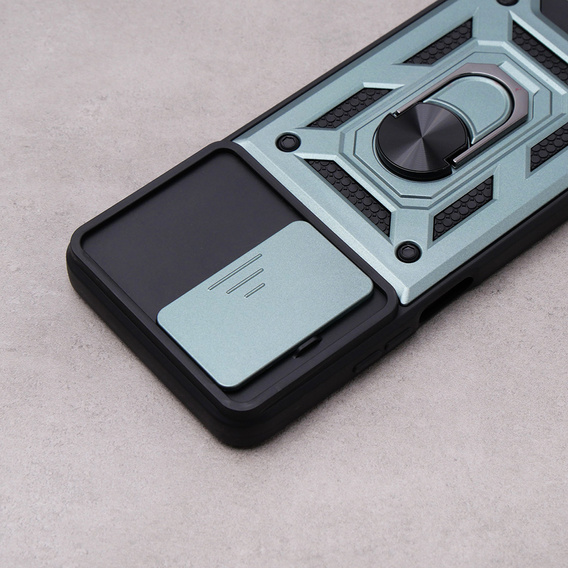 Pouzdro pro Realme C51, CamShield Slide, zelený
