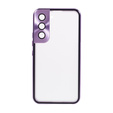 Pouzdro pro Samsung Galaxy S21, Magnetic Dual Glass, fialové