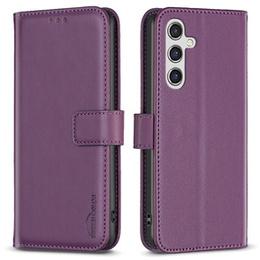 Klopové pouzdro pro Samsung Galaxy A55 5G,BINFEN Wallet, fialové