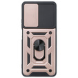 Pouzdro pro Xiaomi Redmi 13C / Poco C65, CamShield Slide, růžové rose gold