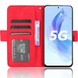 Klopové pouzdro pro Honor 90 Lite 5G, Card Slot, červené