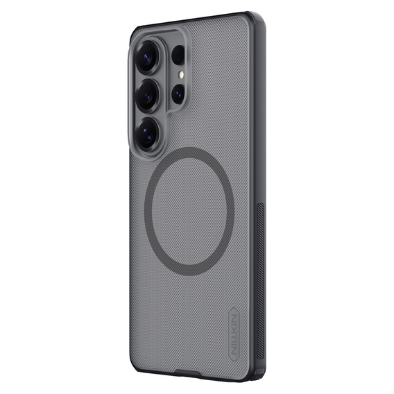 Pouzdro Nillkin Frosted Shield Pro MagSafe pro Samsung Galaxy S26 Ultra, průhledné / černé