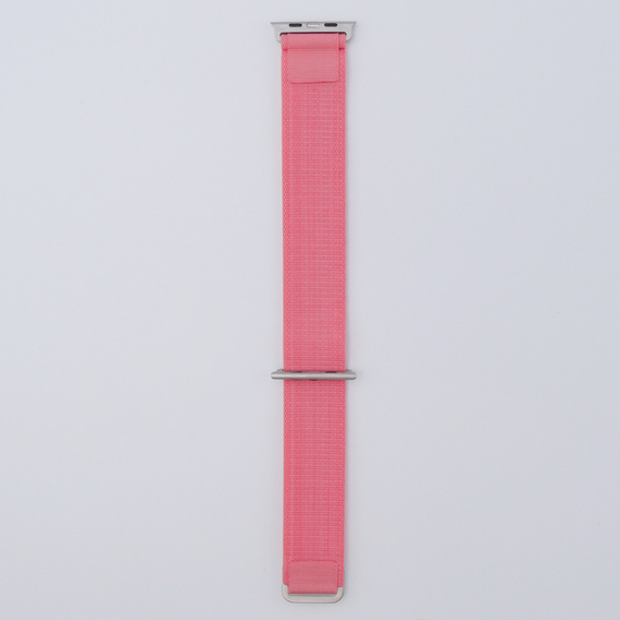 Nylonový řemínek pro Apple Watch 1/2/3/4/5/6/7/8/SE/ULTRA 42/44/45/49 mm, růžový 