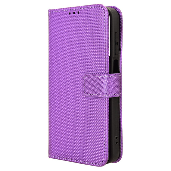 Klopové pouzdro pro Samsung Galaxy M15 5G, Wallet Smart Magnet, fialové