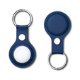4x pouzdro pro Apple AirTag, PU Leather Grain, 4 barvy