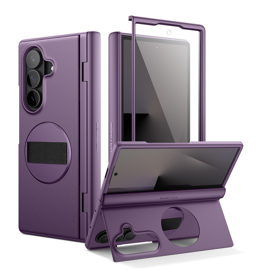 Pouzdro Suritch s 360° stojánkem a integrovaným krytem displeje pro Samsung Galaxy Z Fold7