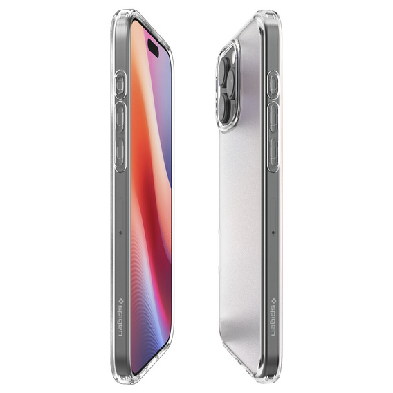 Pouzdro Spigen pro iPhone 16 Pro Max, Ultra Hybrid, průhledné + 9H tvrzené sklo