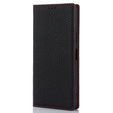 Klopové pouzdro pro Sony Xperia 10 V, Litchi Skin Grain, černé