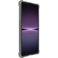 IMAK pouzdro pro Sony Xperia 1 V, Dropproof, transparentní / černé