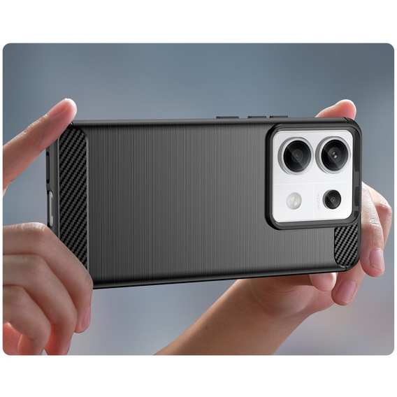 Pouzdro pro Xiaomi Redmi Note 13 Pro 5G, Carbon, černé