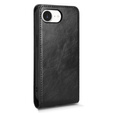 Klopové pouzdro pro iPhone 16E, Flip, černé
