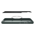 Pouzdro Spigen pro Samsung Galaxy S25, Thin Fit Mag, zelené + 9H tvrzené sklo