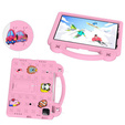 Dětské pouzdro pro iPad Air 10.9" 2022/2020 (5/4 gen.) / Pro 11" 2022/2021/2020 (4/3/2 gen.), Cute Patterns, se stojánkem, růžové