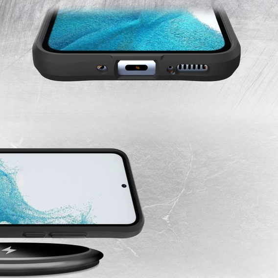 Pouzdro pro Samsung Galaxy A54 5G, Fusion Hybrid, transparentní / černé