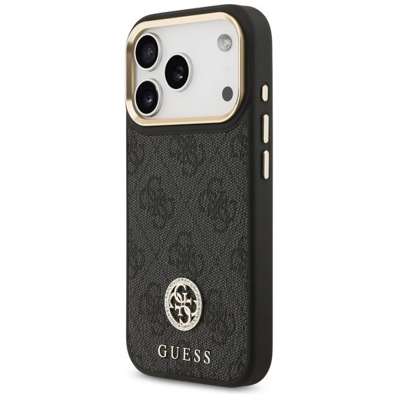 Pouzdro GUESS 4G Strass Logo pro MagSafe pro iPhone 17 Pro