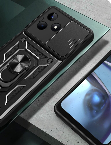 Pouzdro pro Realme C63, CamShield Slide, černé