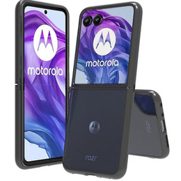 Pouzdro pro Motorola Razr 50 Ultra, Fusion Hybrid, transparentní / černé