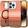 Pouzdro iPhone 14 Pro, Frame Kickstand, pro MagSafe, Sunset Orange