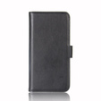 Flipové pouzdro Split Leather Wallet pro Huawei P20 Pro, Split Leather Wallet, černé