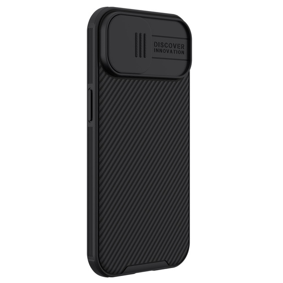 Pancéřové pouzdro Nillkin pro iPhone 15 Plus, CamShield Pro, černé