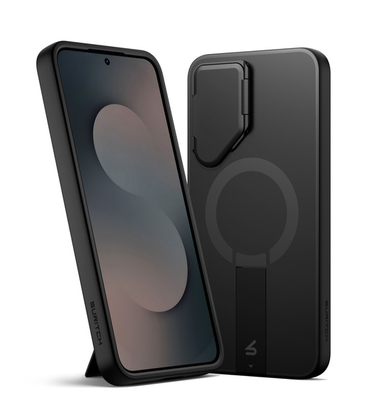 Pouzdro Suritch Shockproof s podstavcem a MagSafe pro Samsung Galaxy S25 FE