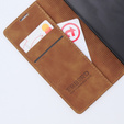 Pouzdro pro Motorola Moto G13/ G23 4G, ERBORD Vintage peněženka s klopou, hnědé