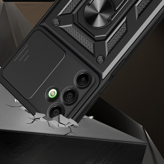 Pouzdro pro Samsung Galaxy A16, CamShield Slide, černé