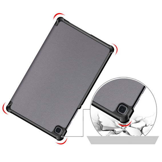 Pouzdro pro Samsung Galaxy Tab A7 Lite 8.7 T220 / T225, Smartcase, šedé