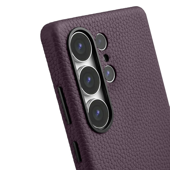 Pouzdro MELKCO pro Samsung Galaxy S25 Ultra, kožené, fialové