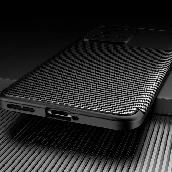 Pouzdro pro OnePlus Nord 2T 5G, Carbon Gel Case, černé