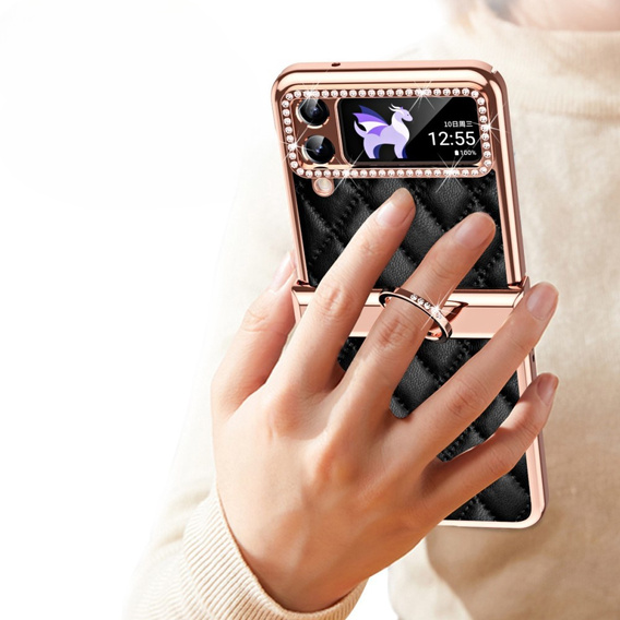 Pouzdro pro Samsung Galaxy Z Flip 4 5G, Rhombus Grid