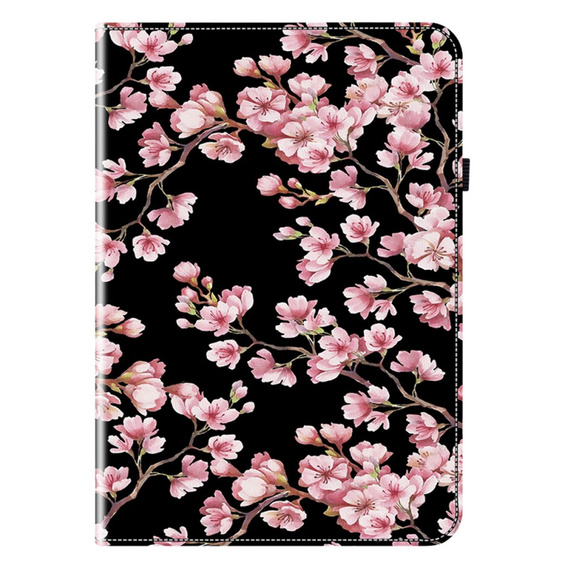 Pouzdro pro Apple iPad Air 11" 6 gen. 2024 (A2902, Smartcase, plum blossom