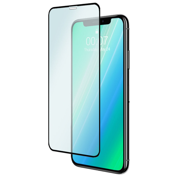 2x tvrzené sklo pro iPhone X/XS/11 Pro, ERBORD 3D pro celý displej