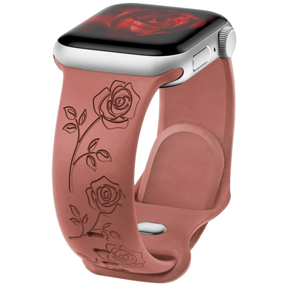 Silikonový řemínek pro Apple Watch 1/2/3/4/5/6/7/8/9/SE 38/40/41/mm
