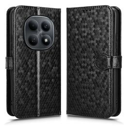 Pouzdro s klopou Wallet Rhombus pro Xiaomi Redmi Note 15 5G / Poco M8 5G