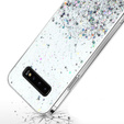 Pouzdro pro Samsung Galaxy S10 5G, Glittery, průhledné