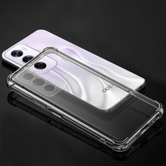 Pouzdro pro Oppo Reno 12 Pro, Dropproof, průhledné