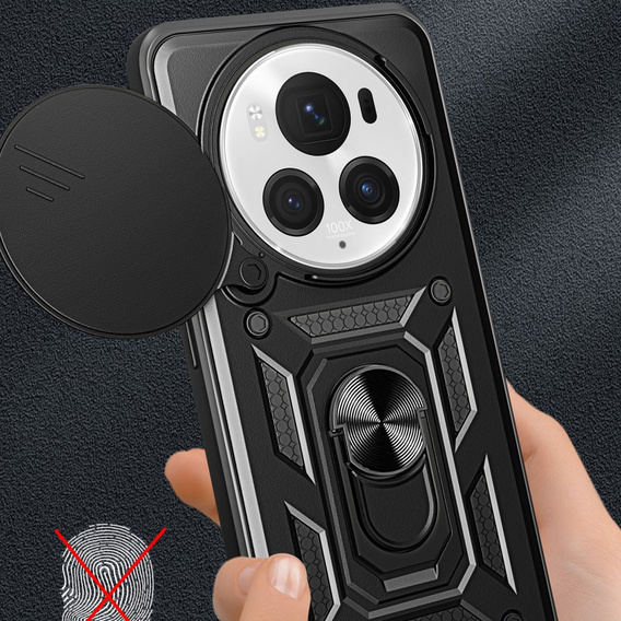 Pouzdro pro Honor Magic 6 Pro 5G, CamShield Slide, černé