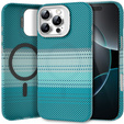 Pouzdro iPhone 16 Pro, Frame Kickstand, pro MagSafe, Moon Green